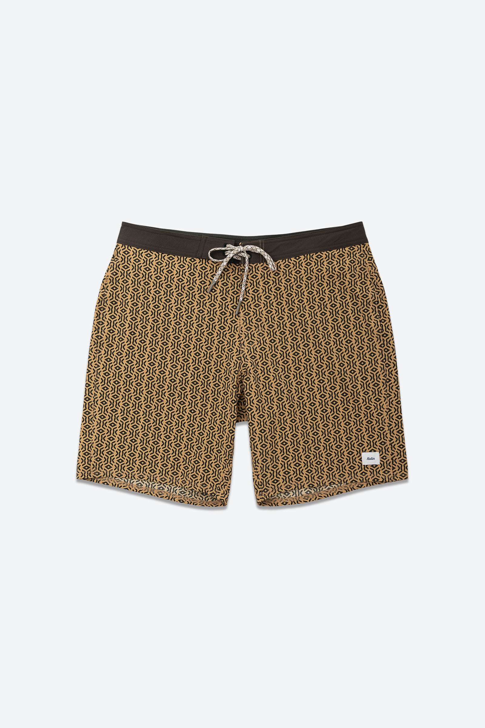 Katin Otg Villager Trunk in Dusty Yellow - front view