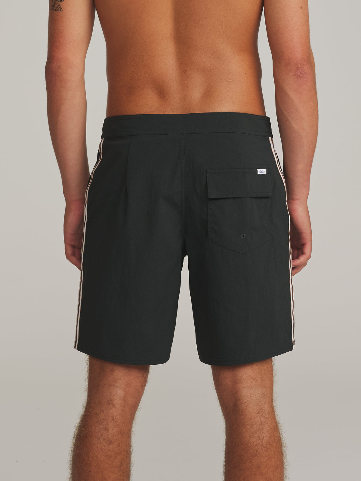 Katin Theo Hybrid Trunk in BLACK - worn on model, back