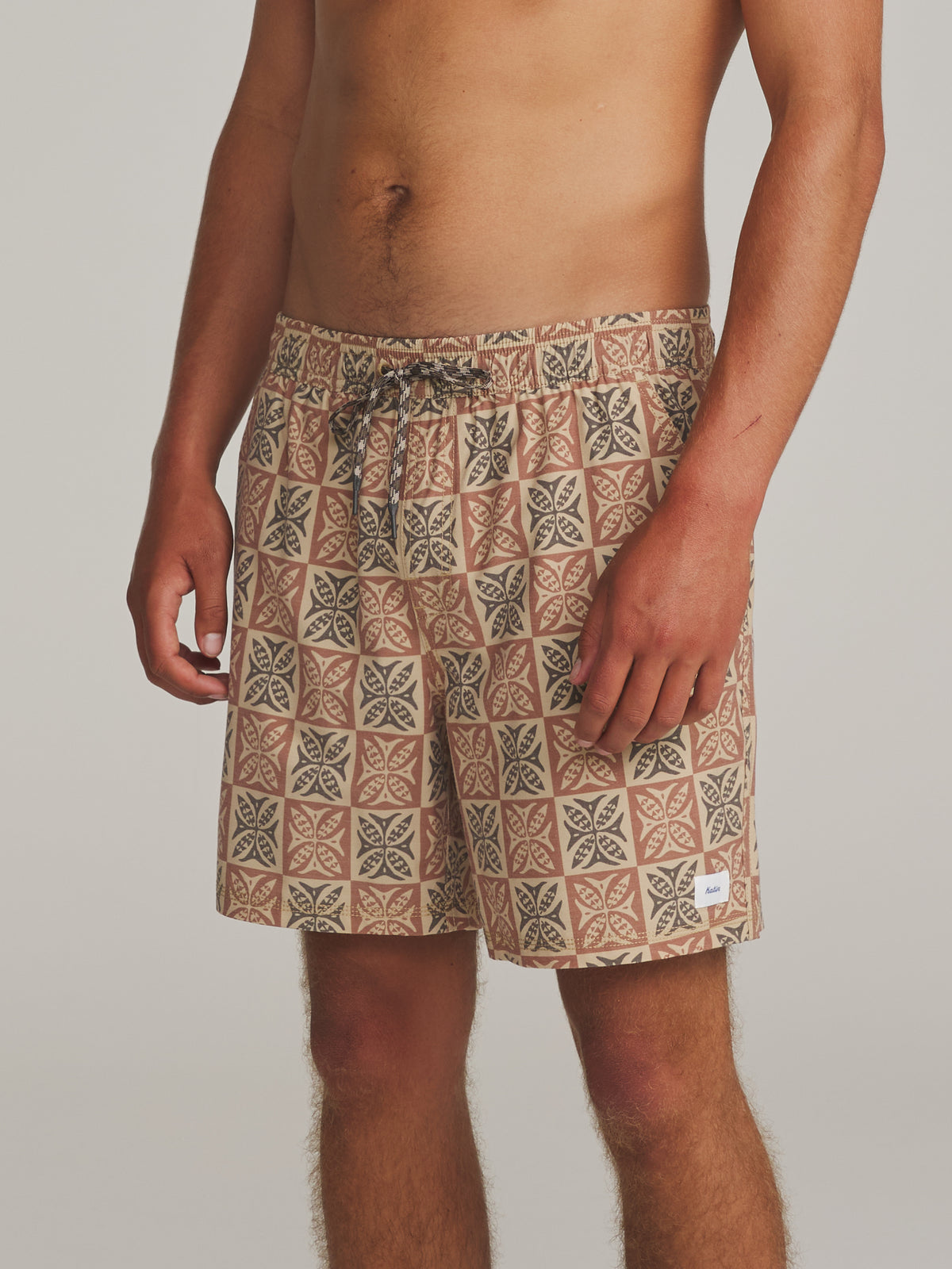 Katin Stowaway Volley in Rust - worn on model, side