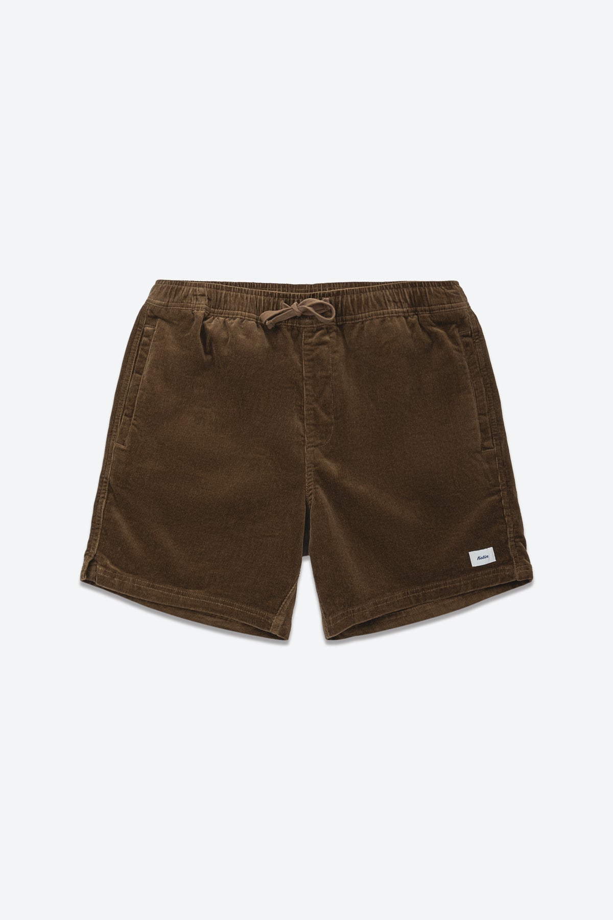 Katin Cord Local Short in BROWN - front view