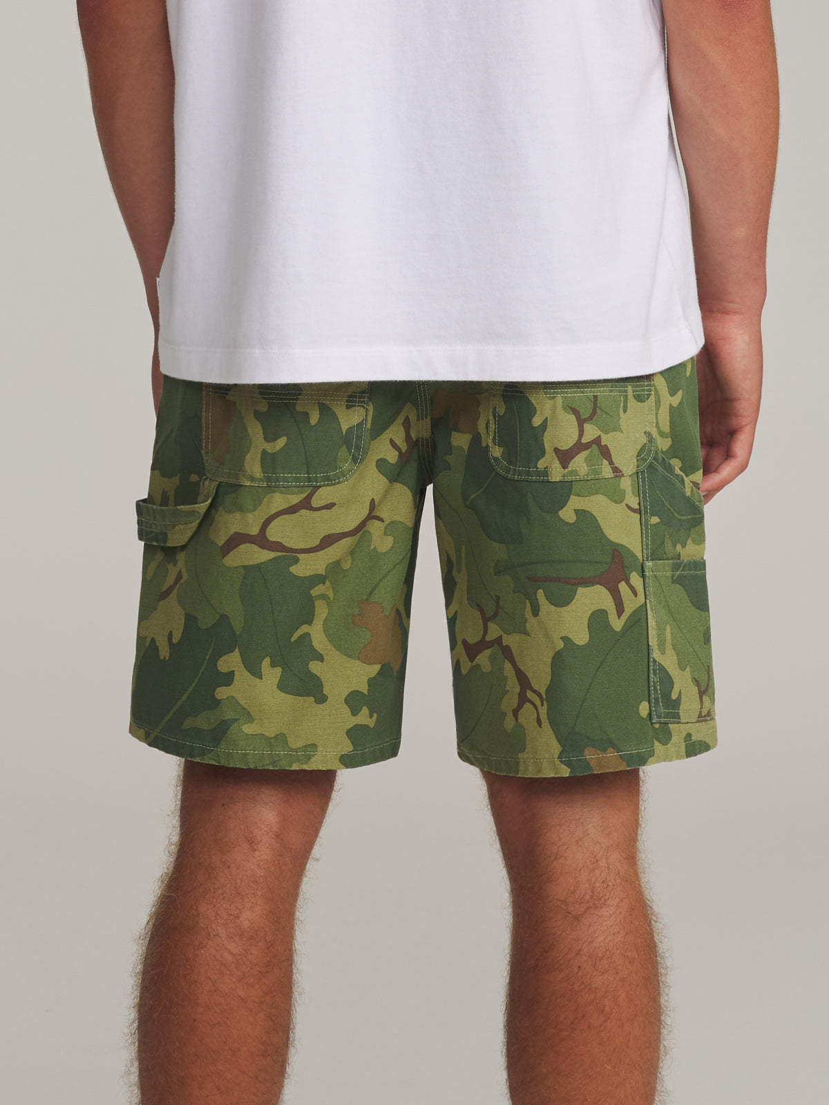Katin Stanley Short in CAMO - worn on model, back