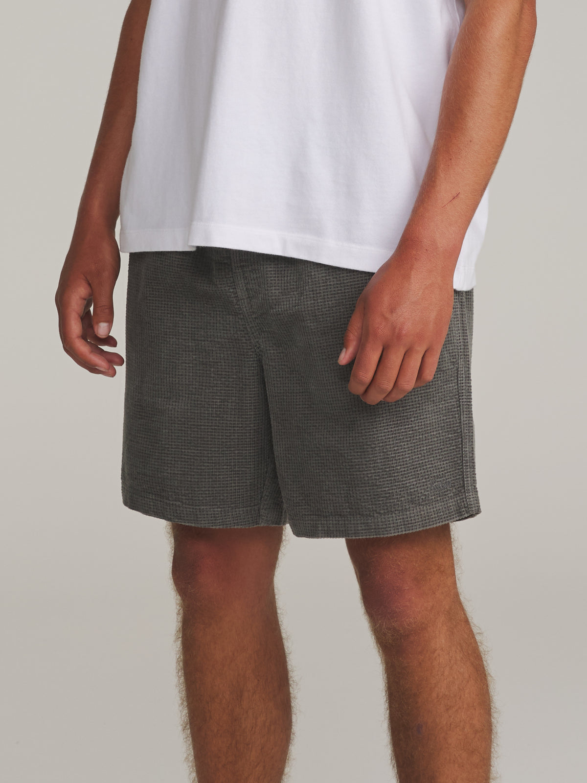 Katin Ward Short in GRAPHITE - worn on model, side