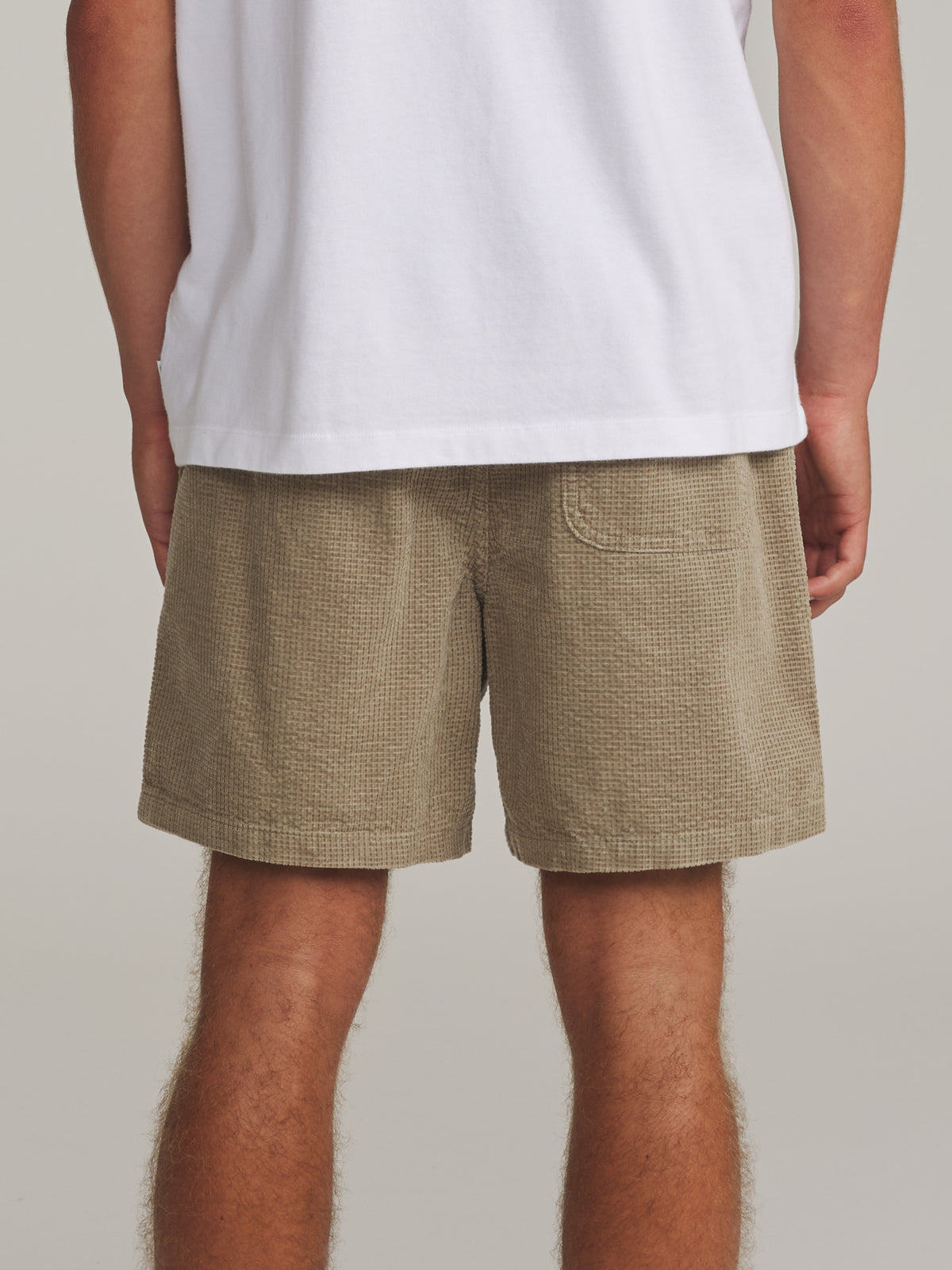 Katin Ward Short in KHAKI - worn on model, back