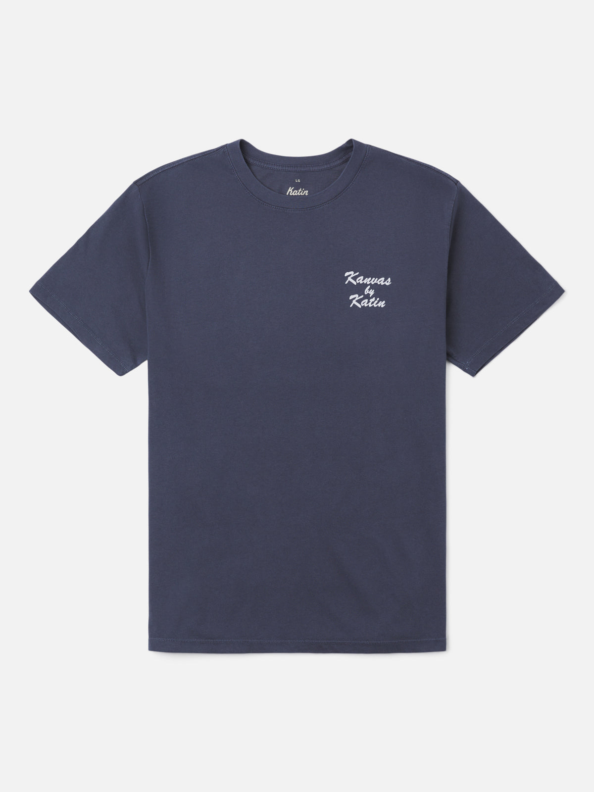 Katin PCH Tee in Washed Blue Vintage Wash, flat, front #color_washed blue vintage wash