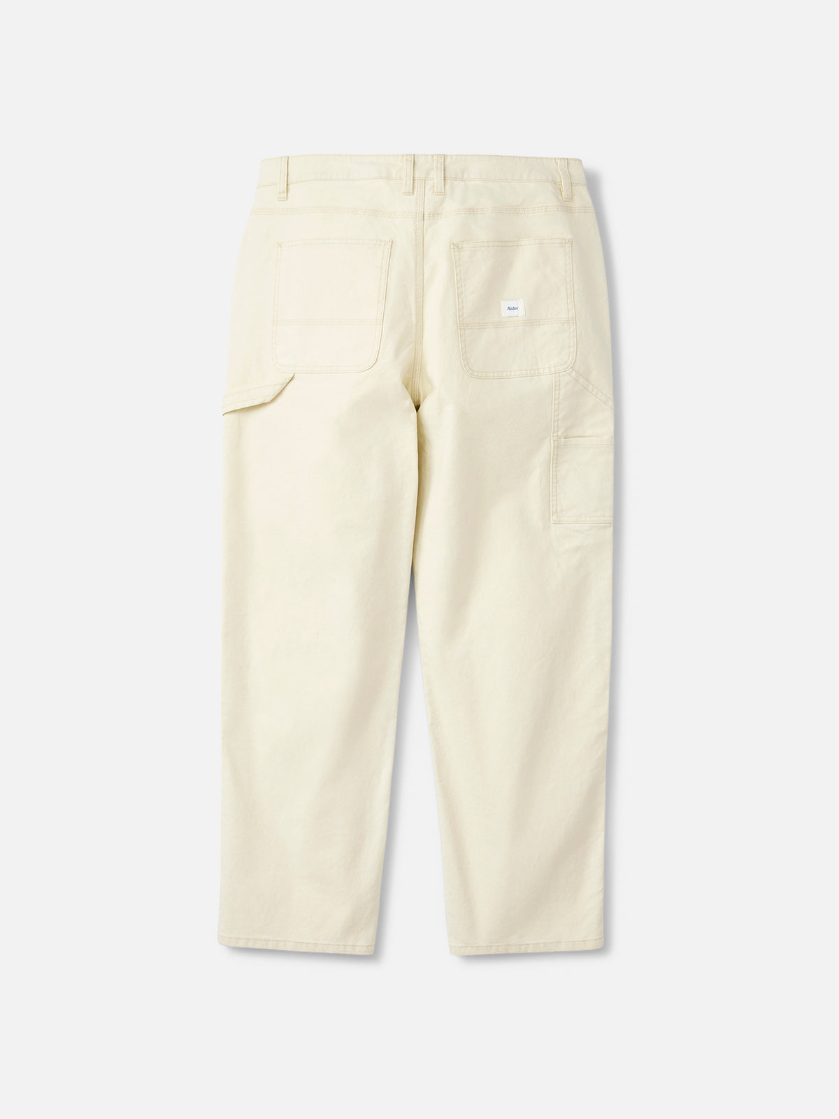 Katin Stanley Pant in Vapor canvas, flat, back #color_vapor