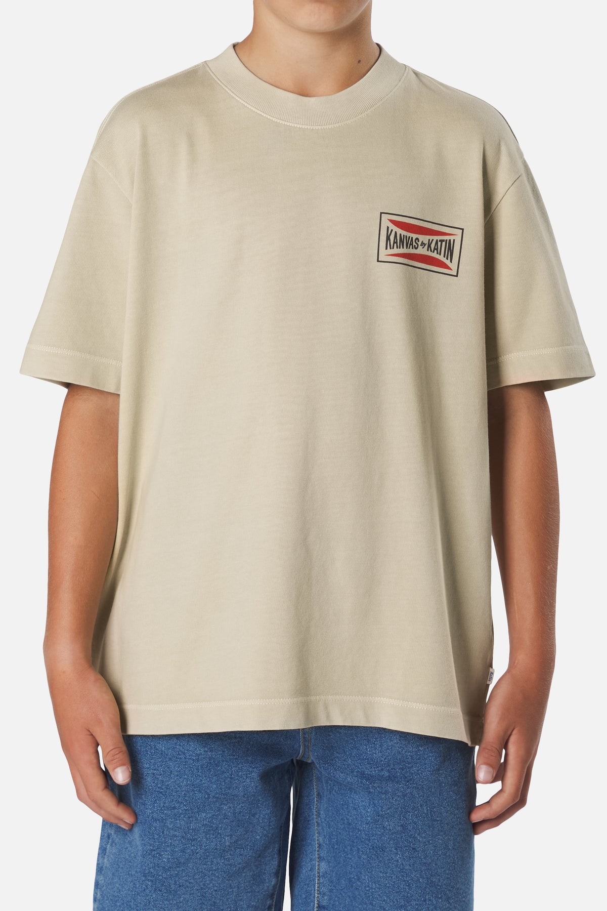 BOYS SCRUBBER BOX FIT TEE