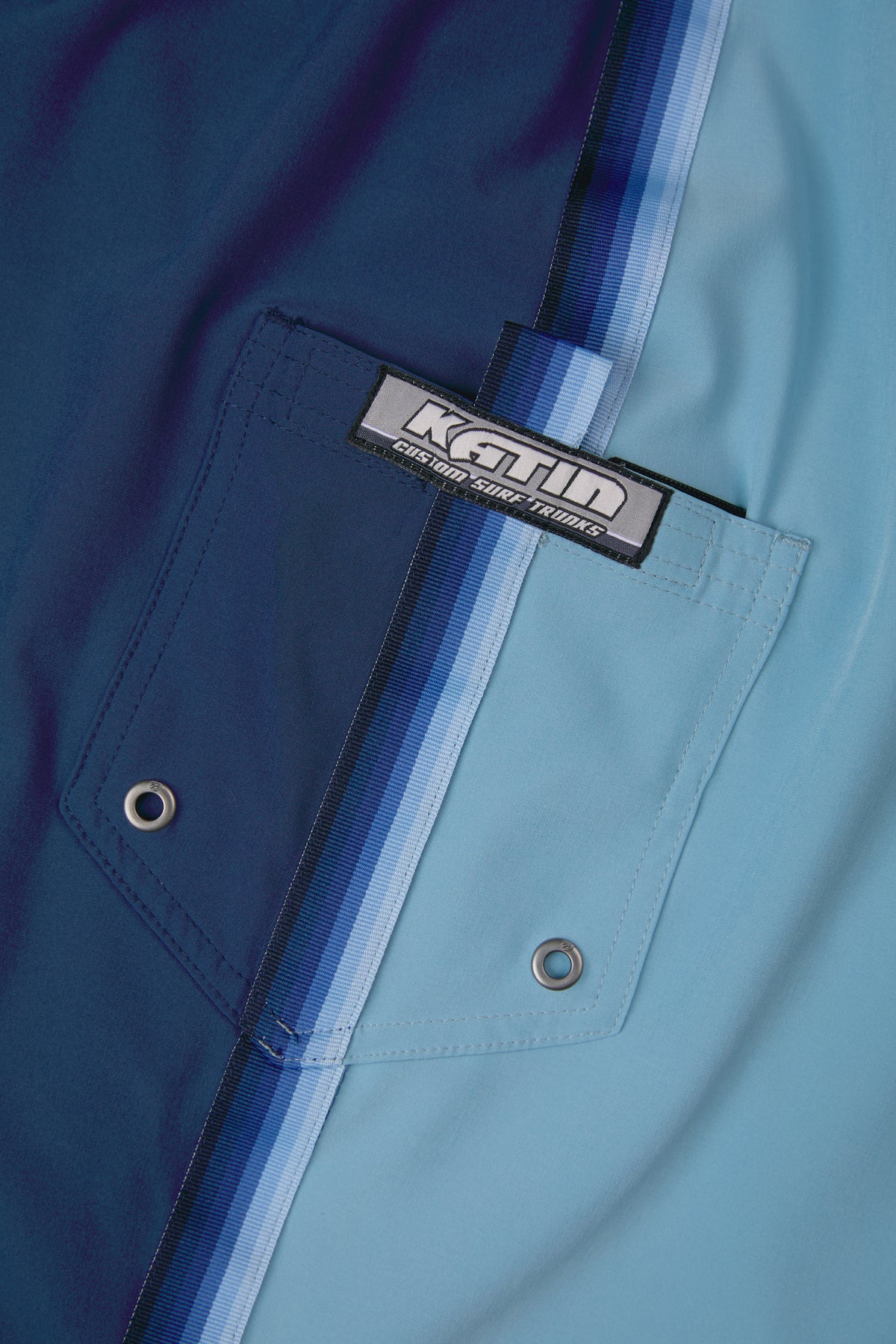 Katin Fade Surf Trunk in Royal, detail 3 #color_royal