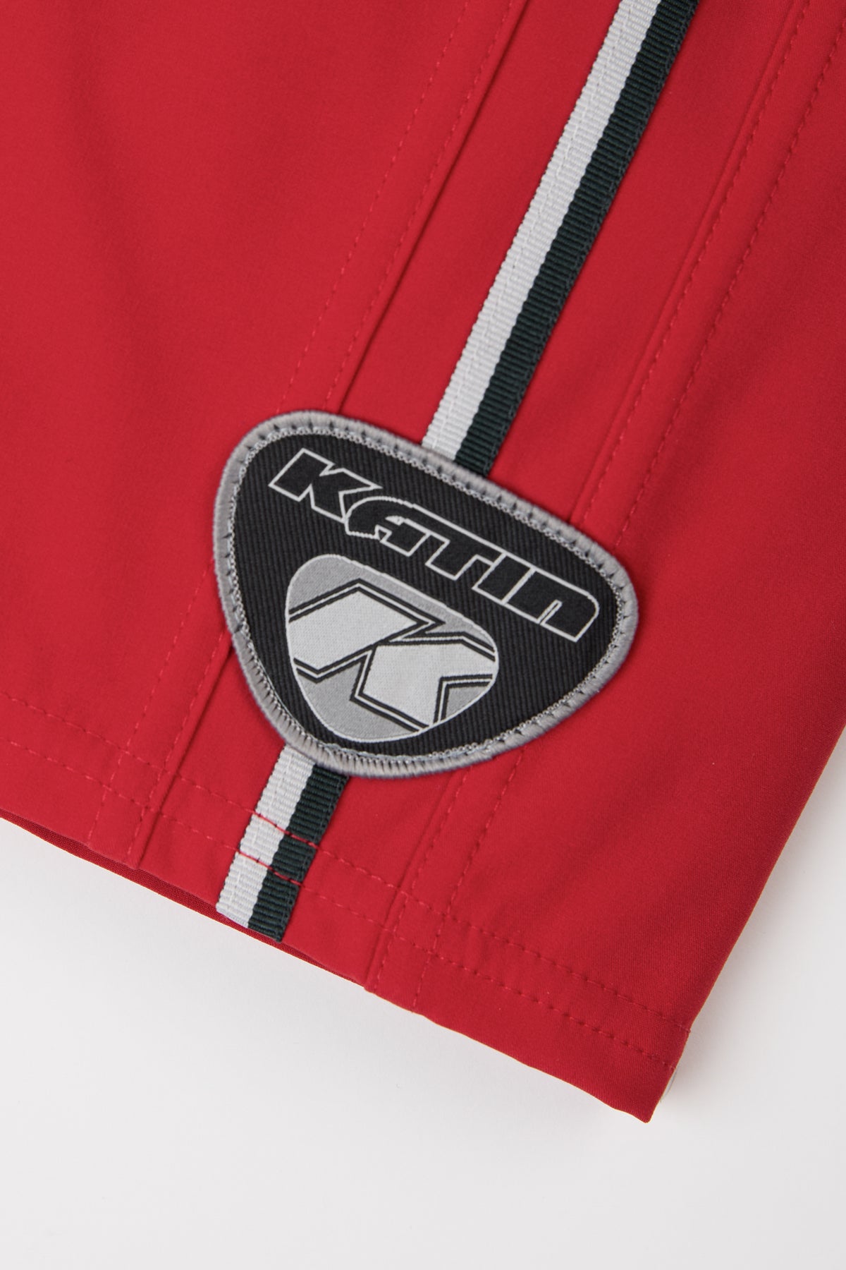 Katin One Fifty One Surf Trunk in Red, detail 2 #color_red